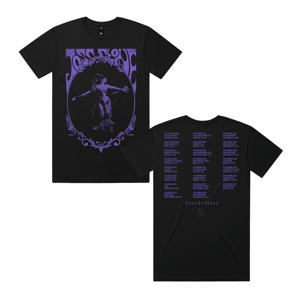 Frame Less Is More Tour Tee - Black