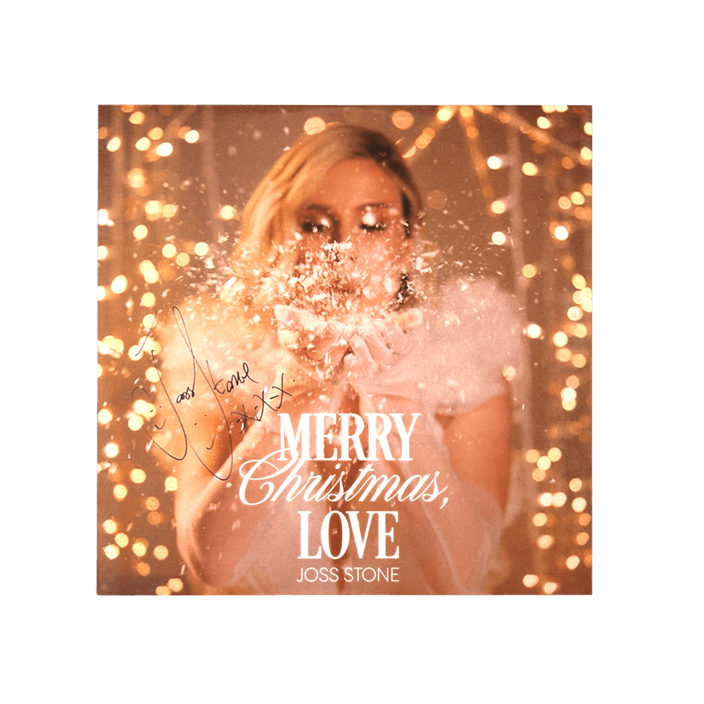 Signed Merry Christmas, Love LP - Black