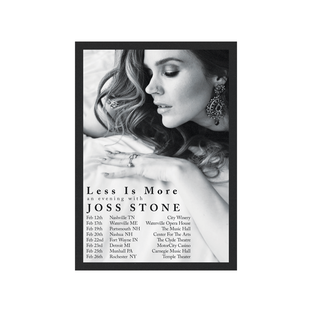 Less Is More Feb 25 Tour Poster