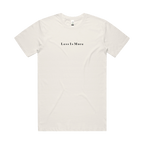 Less is More Feb 25 Tour Tee - Bone